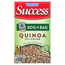 Success Boil-in-Bag Tri-Color Quinoa, 4 count, 12 oz, 12 Ounce