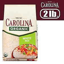 Carolina Organic White Rice, Gluten-Free, 32 oz, 2 Pound