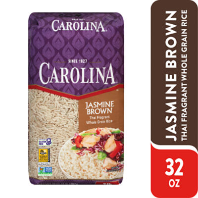 Carolina Whole Grain Jasmine Brown Rice, GlutenFree, 2 lb ShopRite