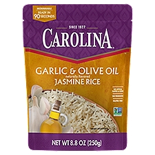 Carolina Garlic & Olive Oil Jasmine Rice 8.8 oz