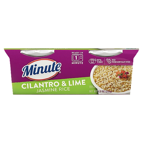Minute Cilantro & Lime Jasmine Rice 8.8 oz