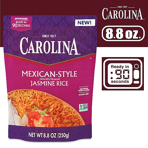 Carolina Mexican-Style Jasmine Rice 8.8 oz
