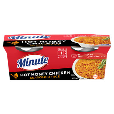 Minute Hot Honey Chicken Seasoned Rice, 8.8 oz