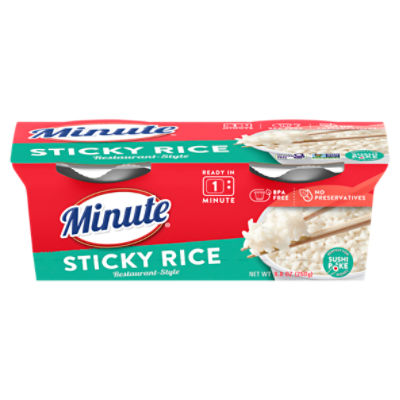 Minute Restaurant-Style Sticky Rice, 8.8 oz