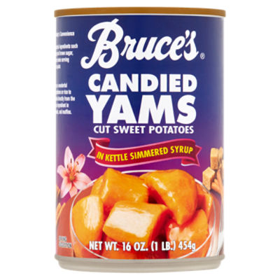 Bruce's Candied Yams Cut Sweet Potatoes, 16 oz