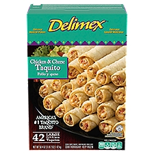 Delimex Chicken & Cheese Taquito, 50.4 oz, 42 count