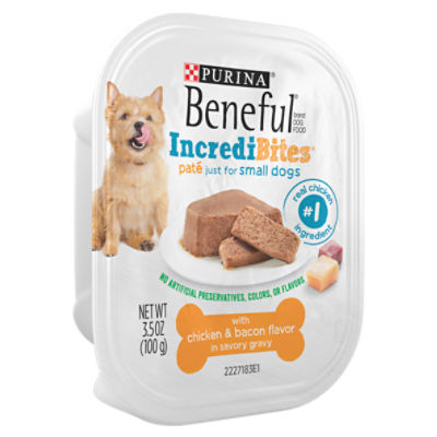 Purina Beneful IncrediBites with Chicken Bacon Flavor in Savory