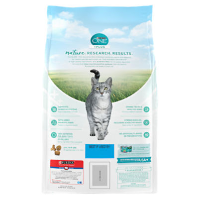 Purina ONE Natural Dry Cat Food Sensitive Skin Stomach Formula