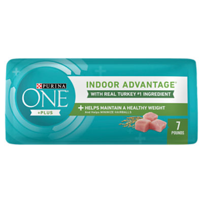 Purina ONE Plus Indoor Advantage with Real Turkey Adult Cat Food