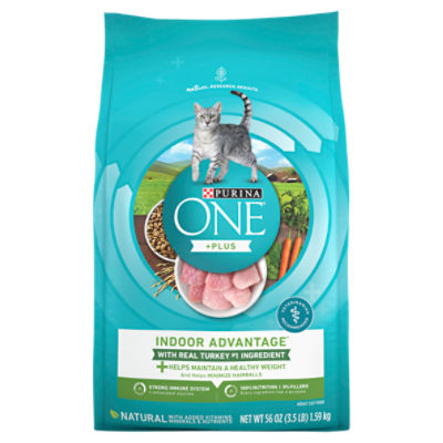 Purina ONE Natural, Low Fat, Weight Control, Indoor Dry Cat Food, +Plus