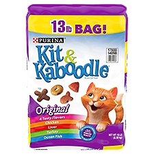 Purina Kit & Kaboodle Original Adult Cat Food, 208 Ounce