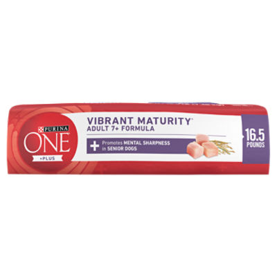 Purina ONE High Protein Senior Dry Dog Food Plus Vibrant