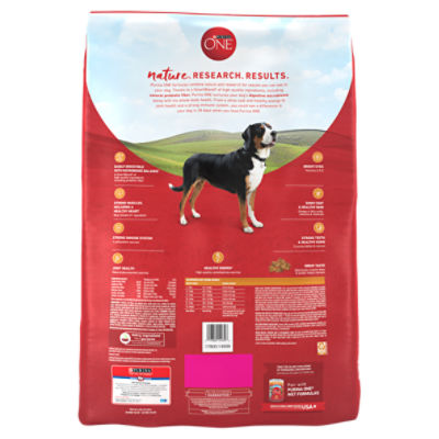 Purina ONE Natural Dry Dog Food SmartBlend Chicken Rice Formula