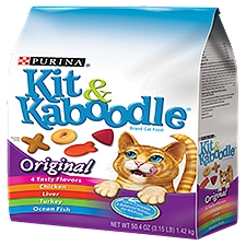 Kit & Kaboodle Original , Dry Cat Food, 50.4 Ounce