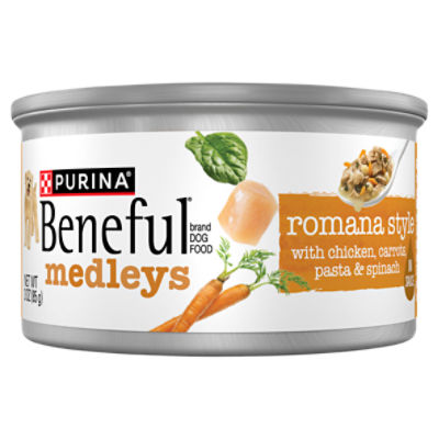 Purina Beneful Wet Dog Food, Medleys Romana Style With Chicken in Sauce - 3 oz. Can