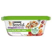 Purina Beneful Chopped Blends with Lamb, Brown Rice, Carrots & Tomatoes Dog Food, 10 oz