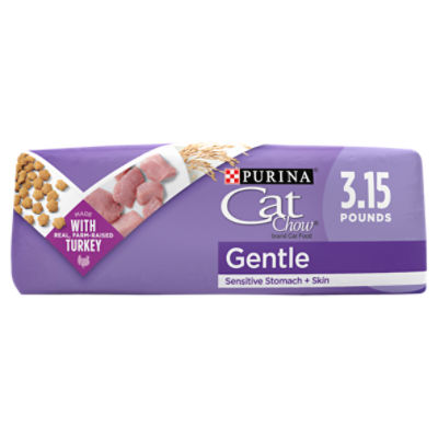 Purina Cat Chow Gentle Sensitive Stomach Skin Cat Food 50.4 oz