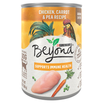 Purina Beyond Chicken, Carrot and Pea Ground Grain Free Wet Dog Food Natural Pate - 13 oz. Can