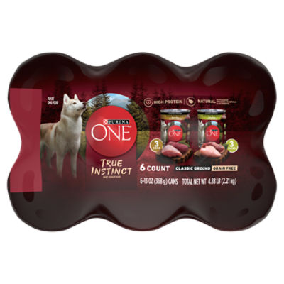 Purina one grain free canned best sale dog food