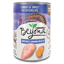 Purina Beyond Grain Free Turkey & Sweet Potato Recipe Ground Entrée Natural Dog Food, 13 oz