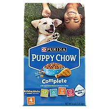 Purina Puppy Chow Complete with Real Farm-Raised Chicken & Rice Puppy Food, 4 lb