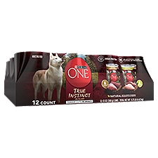 Purina ONE Tender Cuts in Gravy with Real Beef & Wild-Caught Salmon Adult Dog Food, 13 oz