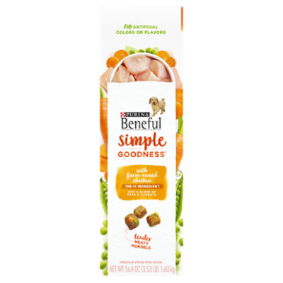 Purina beneful hot sale simple goodness chicken