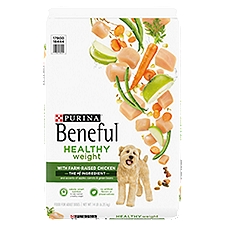 Beneful Food for Adult Dogs, Healthy Weight with Farm-Raised Chicken, 14 Pound