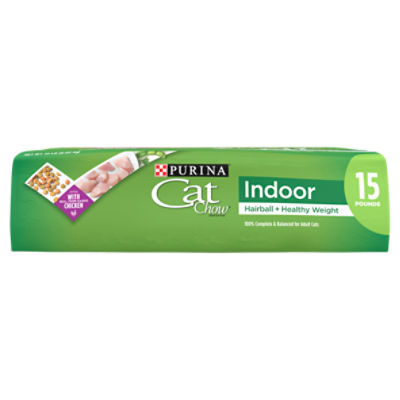 Purina cat chow indoor dry hot sale cat food