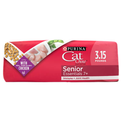 Purina Cat Chow Joint Health Senior Dry Cat Food Immune Joint