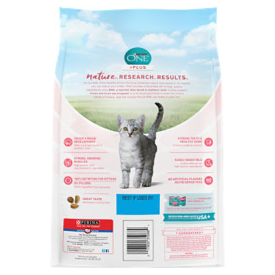 Purina ONE Plus Healthy Kitten Formula Cat Food for Kitten Up to 1 Year 56 oz The Fresh Grocer