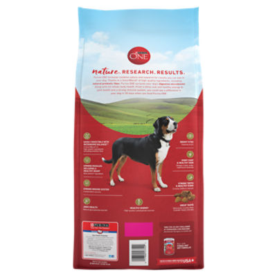 Purina ONE Dry Dog Food Lamb and Rice Formula 8 lb. Bag The