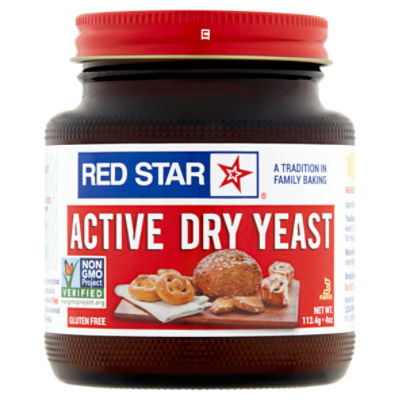 Red Star Active Dry Yeast 4 Oz 