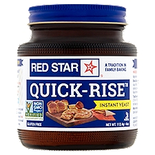 Red Star Quick-Rise Instant Yeast, 4 oz, 4 Ounce