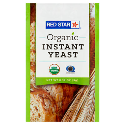 Red Star Organic Instant Yeast, 0.32 oz