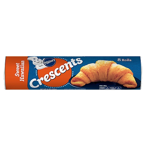 Pillsbury Sweet Hawaiian Crescents Rolls, 8 count, 8 oz
Picky Eater Approved