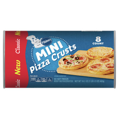 Pillsbury Classic Mini Pizza Crusts, 8 count, 16.3 oz, 12.7 Ounce