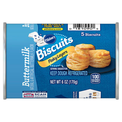 Pillsbury Flaky Layers Buttermilk, Biscuits