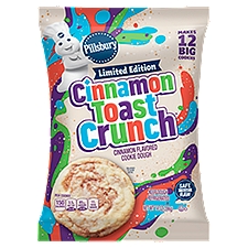 Pillsbury Cinnamon Toast Crunch Cinnamon Flavored Cookie Dough Limited Edition, 14 oz