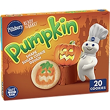 Pillsbury Pumpkin Shape Sugar Cookie Dough, 9.1 oz