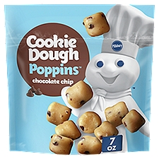 Pillsbury Chocolate Chip Cookie Dough Poppins, 7 oz
