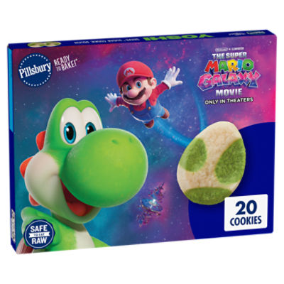 Pillsbury Shape Sugar Cookie Dough Pre-Cut Cookies, 20 count, 9.1 oz