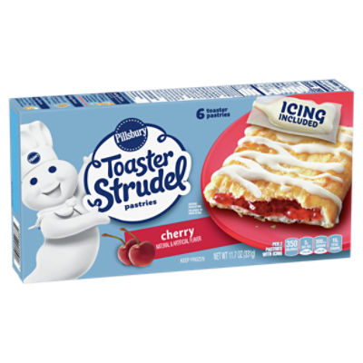 Pillsbury Toaster Strudel Cherry Toaster Pastries, 6 count, 11.7 oz
