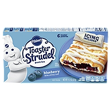 Pillsbury Toaster Strudel Blueberry, Pastries, 11.5 Ounce
