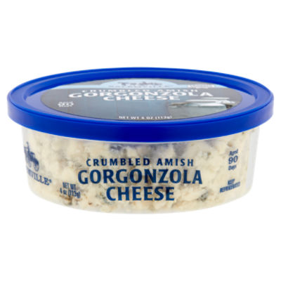 Salemville Crumbled Amish Gorgonzola Cheese, 4 oz