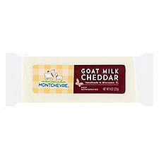 Montchevre Goat Milk Cheddar Cheese, 8 oz