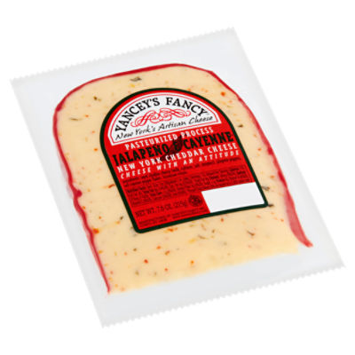 Yancey's Fancy Jalapeño & Cayenne New York Cheddar Cheese, 7.6 oz