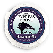 Cypress Grove Humboldt Fog Ripened Goat Milk Cheese, 1 Pound