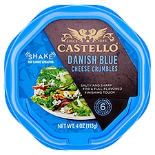 Castello Danish Blue Cheese Crumbles, 4 oz