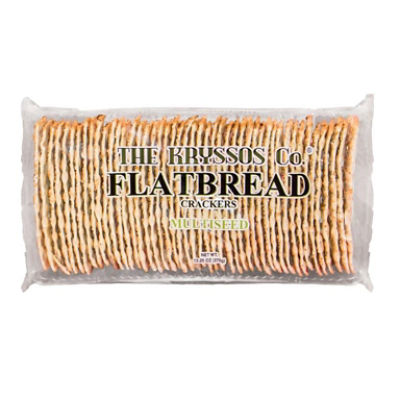 The Kryssos Co. Flatbread Multiseed Crackers, 13.2 oz